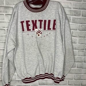 VINTAGE COLLEGE Philadelphia Textile Sweatshirt